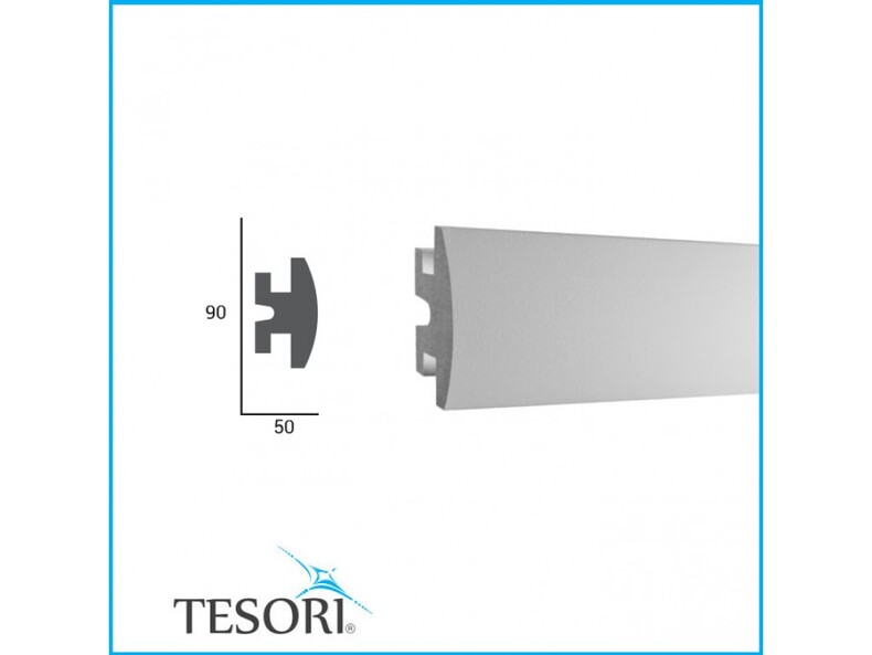 Tesori KD 305  Карниз для подсветки из полистирола 90*50