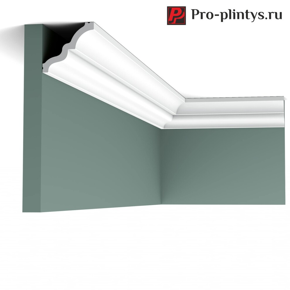 C325 карниз Orac Decor/Орак Декор плинтус потолочный полиуретановый ...