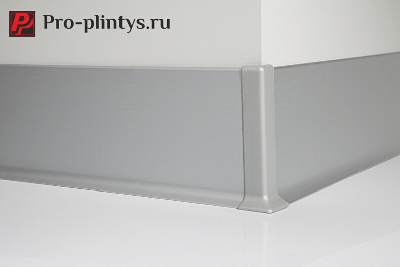 Profilpas 90/6A-78106 плинтус алюминий анодированный самоклеющийся 60 мм