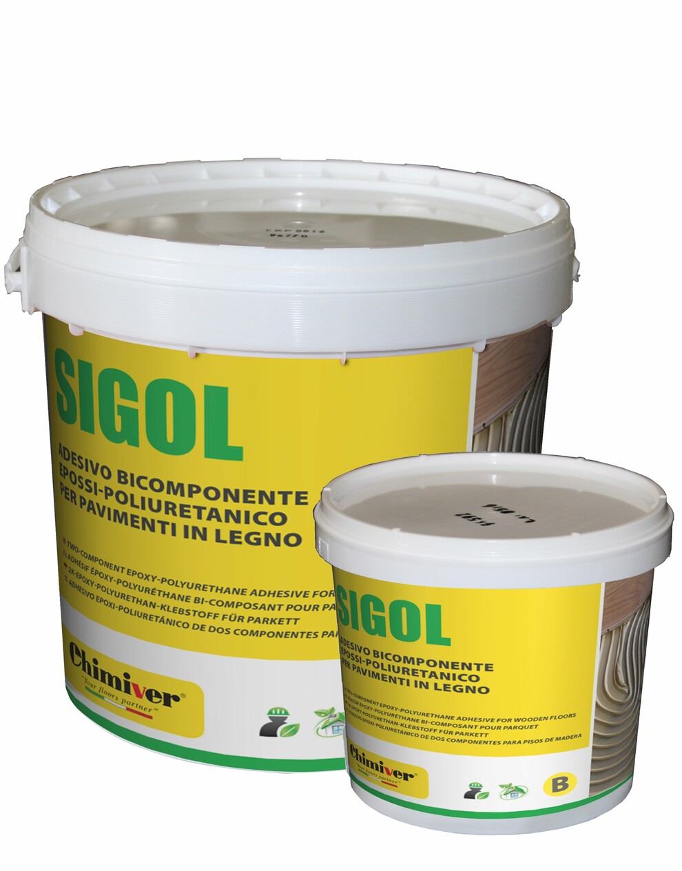 Chimiver Sigol 2K двухкомпонентный эпоксидно-полиуретановый клей | ПРО .