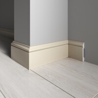 005-74 Decor Dizayn плинтус из дюрополимера текстура дерева бежевый ...