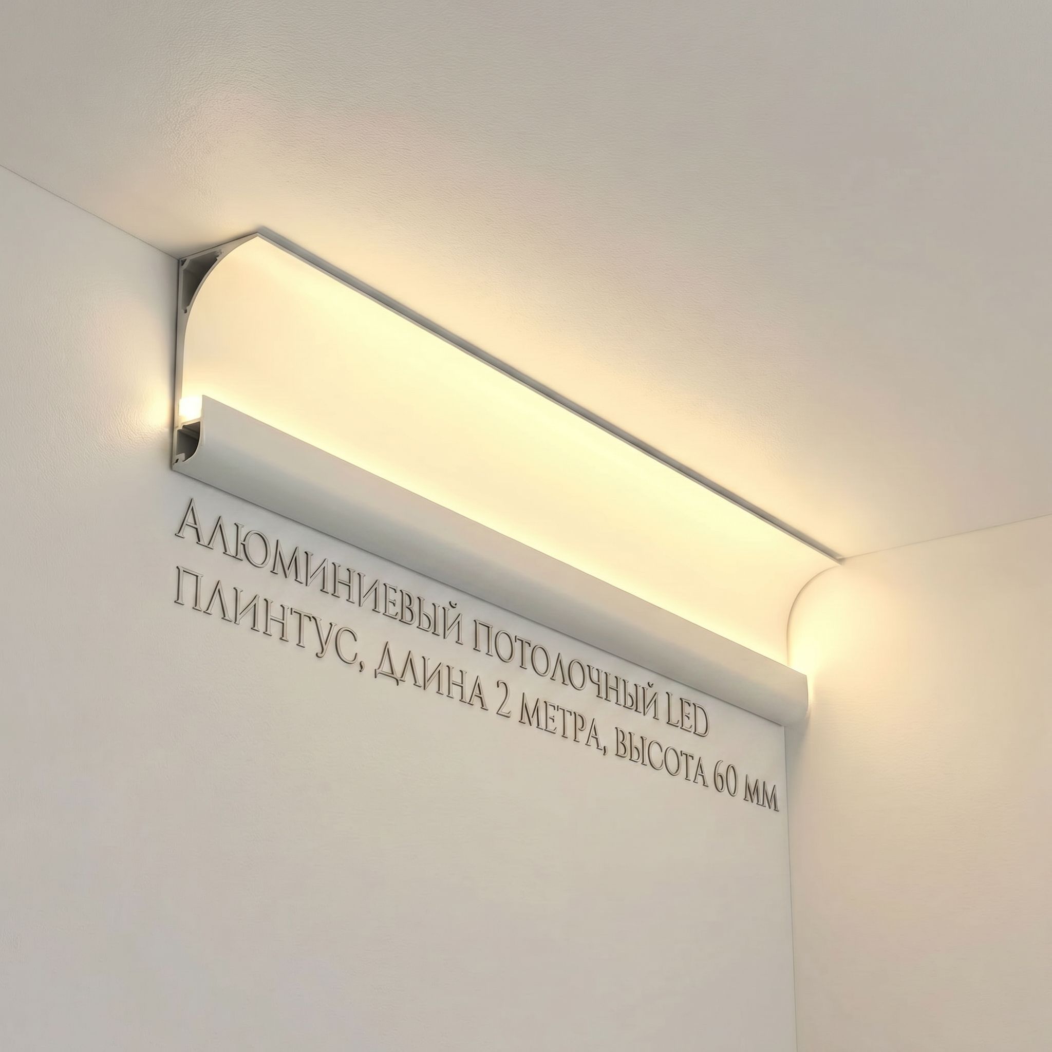 Потолочный алюминиевый молдинг